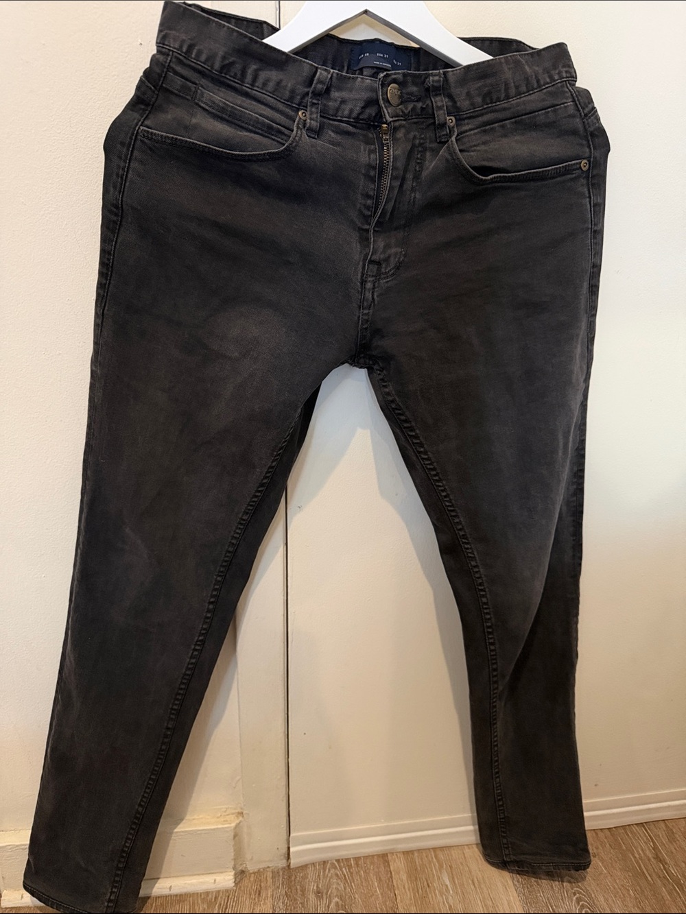 Zara Men's Slim Black Jeans